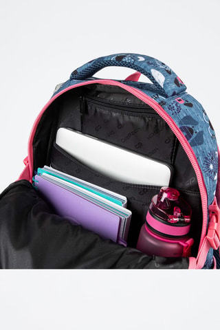 Sac à dos en jean  -  Coolpack - Rose et gris