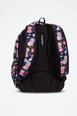 Sac à dos  -  Coolpack - Noir, bleu et rose