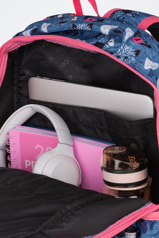 Mochila - Azul-cobalto e fúcsia - Coolpack - Azul e rosa