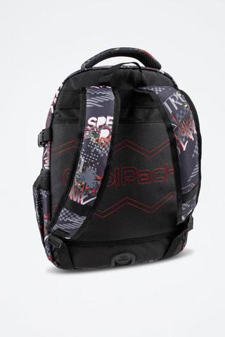 Mochila - Cinzento-escuro - Coolpack - Branco, vermelho e cinzento