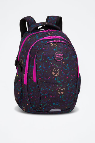 Sac à dos  -  Coolpack - Noir, bleu et rose