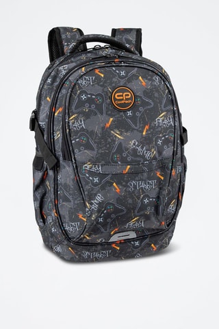 Sac à dos  -  Coolpack - Noir, orange et gris