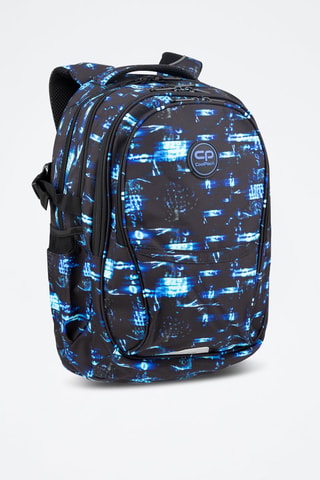 Mochila - Preto - Coolpack - Branco, preto e azul