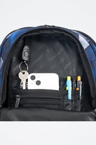 Sac à dos  -  Coolpack - Noir, bleu et gris