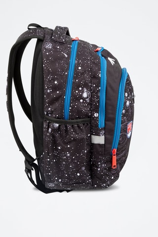 Mochila e estojo Nasa - Preto - Coolpack - Branco, preto, vermelho e azul