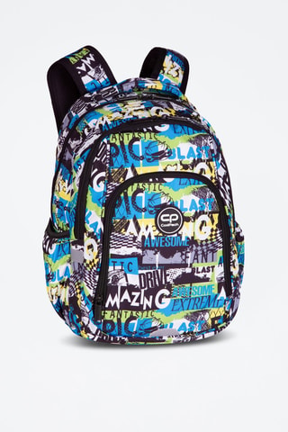 Sac à dos  -  Coolpack - Noir et bleu