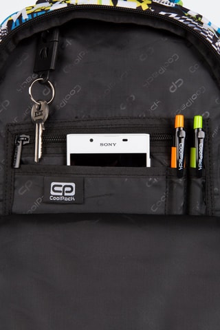 Sac à dos  -  Coolpack - Noir et bleu