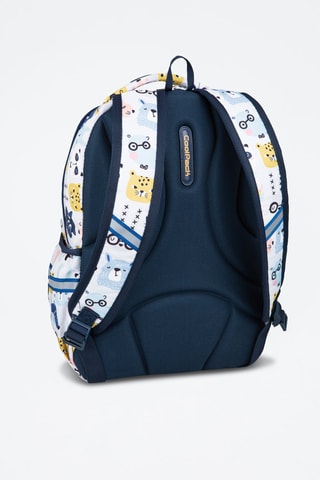Sac à dos  -  Coolpack - Blanc et jaune