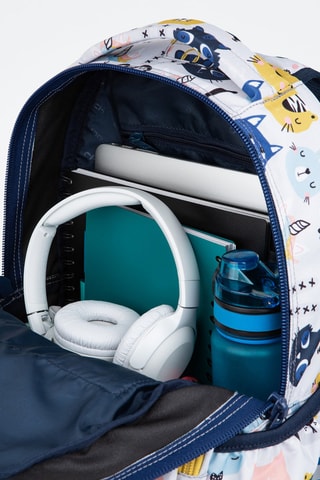 Sac à dos  -  Coolpack - Blanc et jaune