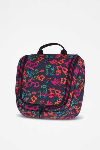 Trousse de toilette  -  Coolpack - Noir, orange et rose