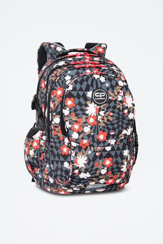Mochila - Cinzento - Branco, vermelho e cinzento