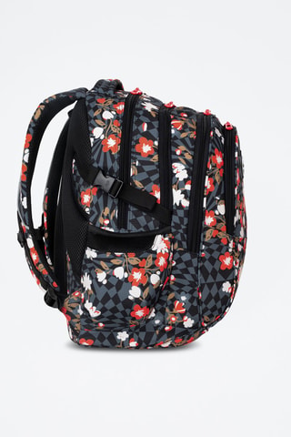 Mochila - Cinzento - Branco, vermelho e cinzento