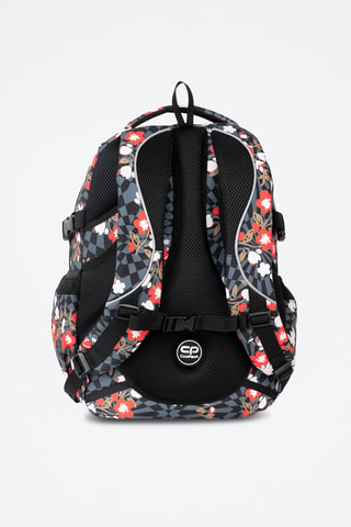 Mochila - Cinzento - Branco, vermelho e cinzento