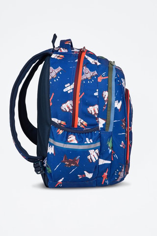 Mochila - Azul-real - Azul