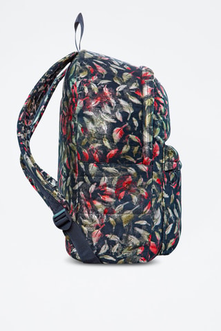 Mochila - Azul-marinho - Azul e verde