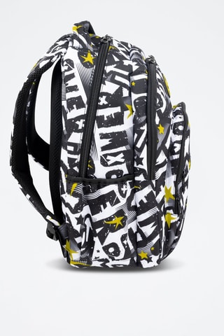 Mochila - Preto - Coolpack - Branco, preto e amarelo