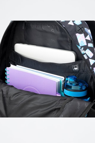 Sac à dos  -  Coolpack - Noir, bleu et rose