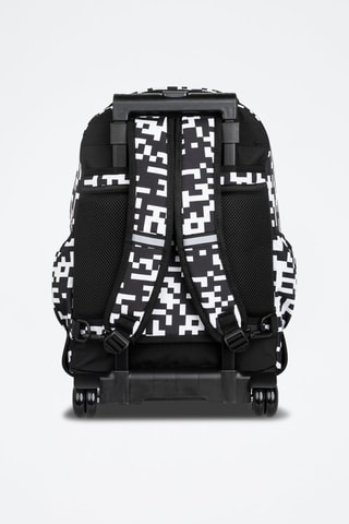 Sac à dos à roulettes  -  Coolpack - Blanc, noir et vert