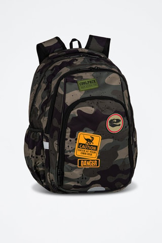 Mochila - Caqui - Coolpack - Bege, verde e castanho