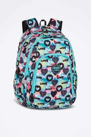 Sac à dos  -  Coolpack - Noir, bleu et rose