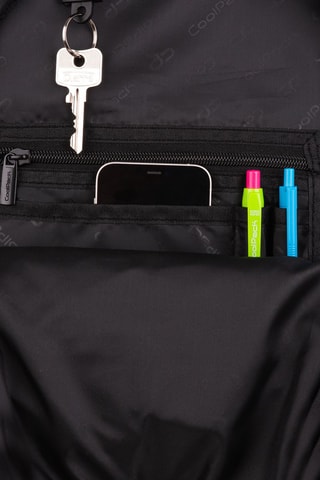 Sac à dos  -  Coolpack - Noir, bleu et rose
