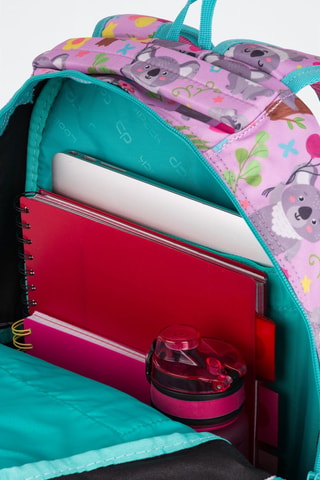 Sac à dos  -  Coolpack - Bleu, vert et rose