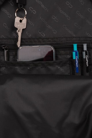 Mochila Nasa - Preto - Coolpack - Preto, vermelho e cinzento