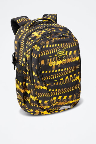 Sac à dos  -  Coolpack - Noir, jaune et marron