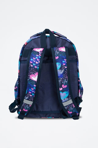 Mochila Stamp Hearts - Coolpack - Multicor