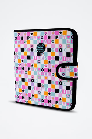 Classeur à anneaux Bounce Heart - 33 x 29 x 4 cm- Coolpack - Multicolore