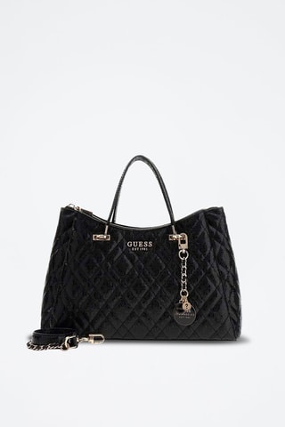 Sac à main Isemay - Noir et argenté