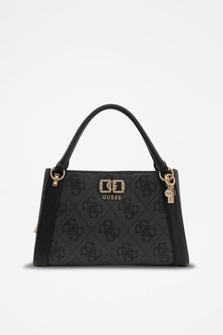 Sac à main Karnilla - Noir, doré et gris