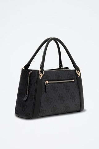 Sac à main Karnilla - Noir, doré et gris