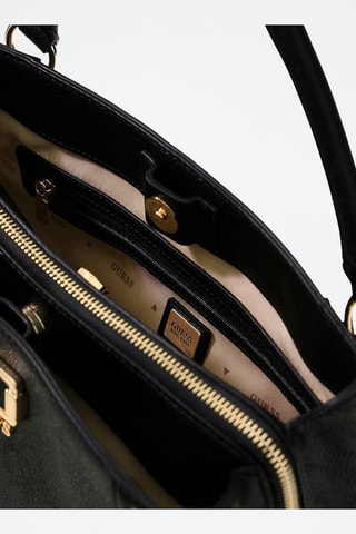 Sac à main Karnilla - Noir, doré et gris