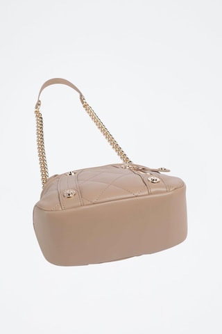 Sac bandoulière - Beige et marron