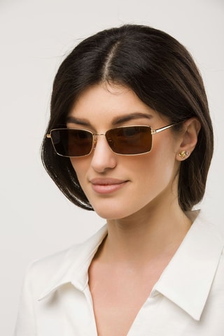 Lunettes de soleil femme - Marron