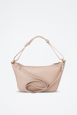Sac à main en cuir de veau - Beige