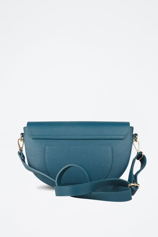 Sac bandoulière en cuir de veau - Bleu