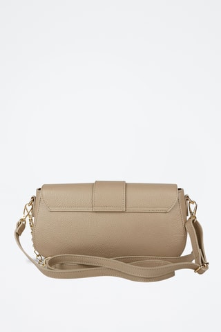 Sac porté épaule en cuir de veau - Beige