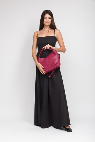 Sac à main en cuir de veau - Violet