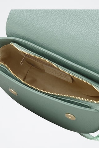 Sac bandoulière en cuir de veau - Vert