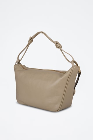 Sac à main en cuir de veau - Beige