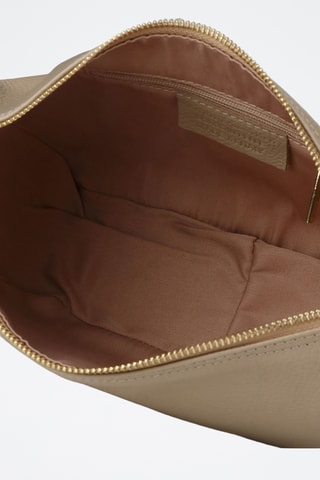 Sac à main en cuir de veau - Beige