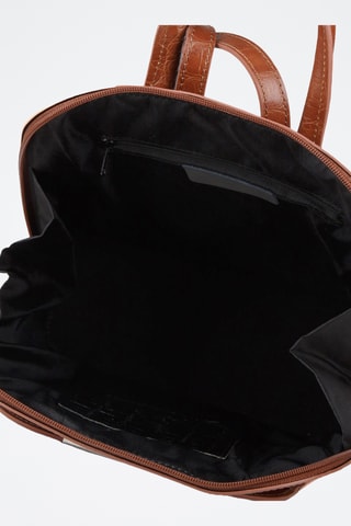 Sac à dos en cuir de veau - Marron