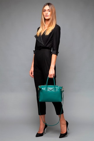 Sac à main en cuir - Vert