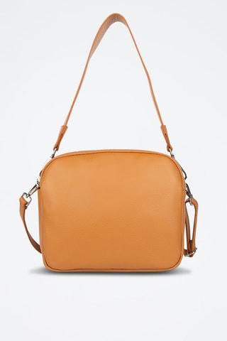 Sac porté épaule en cuir - Marron