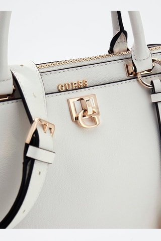 Sac à main Bianca - Blanc et doré