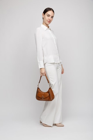 Sac porté épaule Jessa - Camel