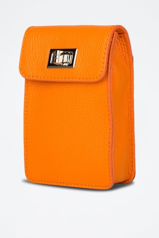 Sac banane en cuir - Orange