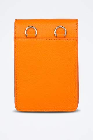 Sac banane en cuir - Orange